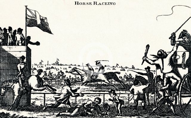 Horse Racing, (c1804), 1903. Artist: Unknown