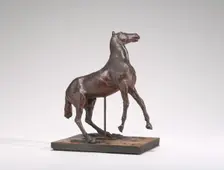 Horse Rearing, 1880s. Creator: Edgar Degas