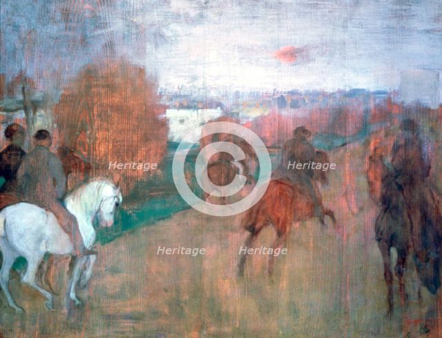 'Horse Riders', 1864-1868. Artist: Edgar Degas