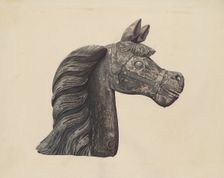 Horse's Head, 1935/1942. Creator: Donald Donovan