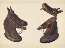 Horse's Head Bank, c. 1938. Creator: Alf Bruseth