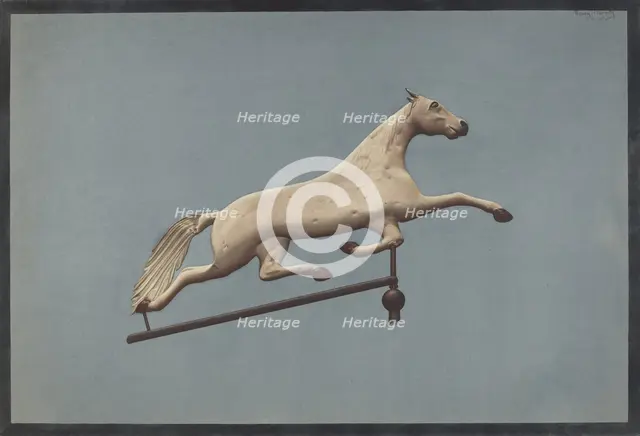 Horse Weather Vane, 1935/1942. Creator: Henry Murphy.