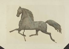 Horse Weather Vane, 1935/1942. Creator: Unknown
