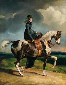 Horsewoman, 1820 or later. Creator: Theodore Gericault