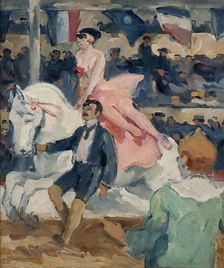 Horsewoman, 1919. Creator: Gosta von Hennigs