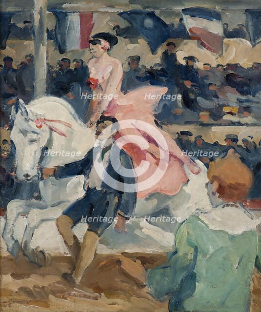 Horsewoman, 1919. Creator: Gosta von Hennigs.