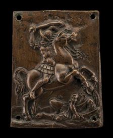 Horseman and Foot-Soldier. Creator: Andrea Briosco