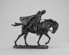 Horseman in a Storm, model c. 1878, cast after 1894. Creator: Jean Louis Ernest Meissonier