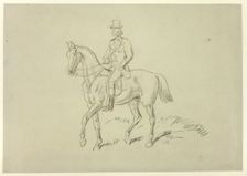 Horseman, n.d. Creator: Hablot Knight Browne