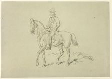 Horseman, n.d. Creator: Hablot Knight Browne