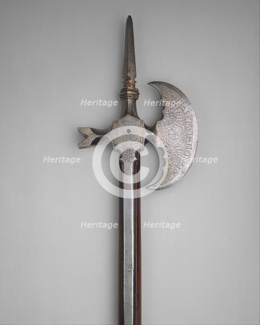 Horseman's Axe of Cardinal Ippolito de' Medici (1511-1535), Italian, ca. 1530-35. Creator: Unknown.