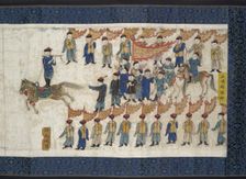 Horsemanship Competition for the Shunzhi Emperor, dated 1662. Creator: Nardunbu