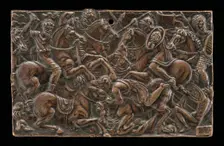 Horsemen Fighting, c. 1480. Creator: Unknown