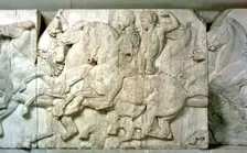 Horsemen from the Parthenon frieze, 438-432 BC