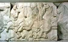 Horsemen from the Parthenon frieze, 438-432 BC