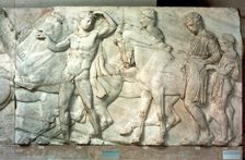 Horsemen from the Parthenon frieze, 438-432 BC