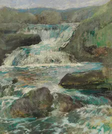 Horseneck Falls, ca. 1889-1900. Creator: John Henry Twachtman