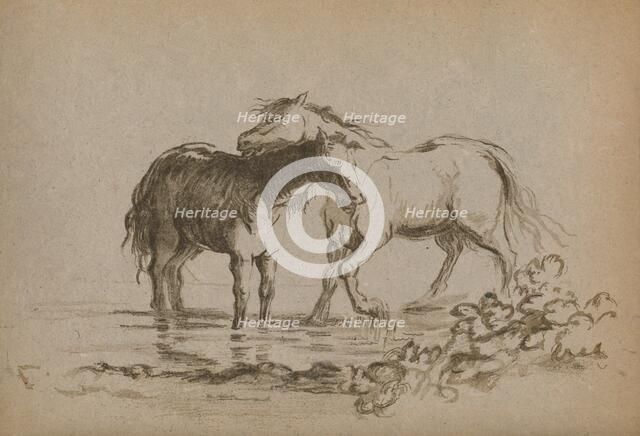 'Horses', 1903. Artist: Lady Diana Spencer.