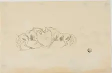 Horses Fighting, n.d. Creator: Sawrey Gilpin