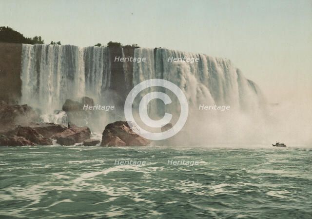 Horseshoe Fall, Niagara, ca 1900. Creator: Unknown.