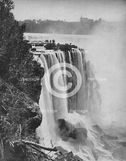 'Horseshoe Falls, Niagara', c1897. Creator: Unknown.