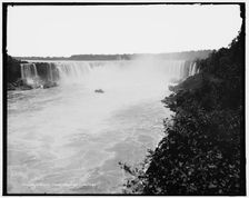 Horseshoe Falls from Canadian side, between 1880 and 1897. Creator: William H. Jackson