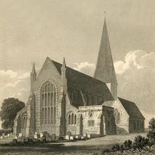 Horsham Church 1835. Creator: Charles J Smith