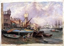 Horsleydown, Bermondsey, London, c1850. Artist: JJ Crew