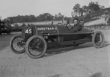 Horstman of TL Edwards, JCC 200 Mile Race, Brooklands, 1921. Artist: Bill Brunell