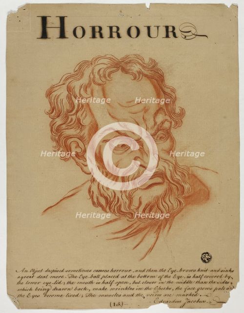 Horrour (sic), after 1698. Creator: Eduardus Jacobus.