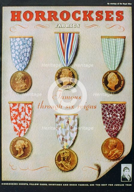Horrockses fabrics, 1935. Artist: Unknown