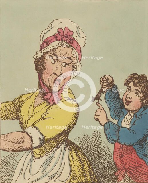 Horror, January 1, 1800., January 1, 1800. Creator: Thomas Rowlandson.