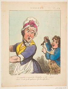 Horror, January 21, 1800. Creator: Thomas Rowlandson