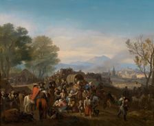 Horrors of War, End of 17th-Early 18th cen. Creator: Jan van Huchtenburgh