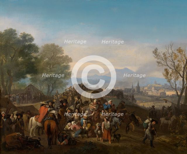 Horrors of War, End of 17th-Early 18th cen. Creator: Jan van Huchtenburgh.