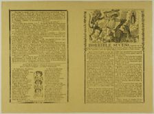Horrible suceso (Horrible Incident), n.d. Creator: José Guadalupe Posada