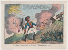 Horrid Visions of Nappy Napp'd at Last, August 23, 1808., August 23, 1808. Creator: Thomas Rowlandson