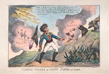 Horrid Visions of Nappy Napp'd at Last, August 23, 1808., August 23, 1808. Creator: Thomas Rowlandson