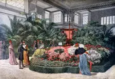 Horticulture exposition, Cours La Reine, Paris, 1892. Creator: F Meaulle