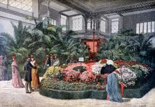 Horticulture exposition, Cours La Reine, Paris, 1892. Creator: F Meaulle