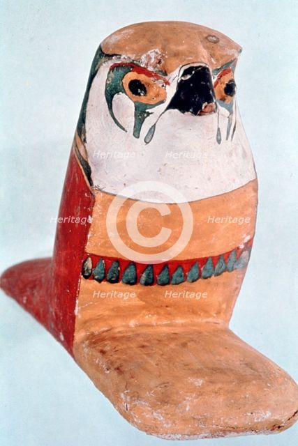 Horus falcon from Thebes, Egypt, 13th-12th century BC. Artist: Unknown