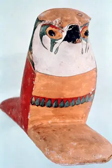 Horus falcon from Thebes, Egypt, 13th-12th century BC