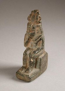 Horus the Child, Probably Late Period (724-333 BCE). Creator: Unknown