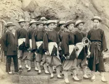 Hose team The champion Chinese Hose Team of America, who won the great Hub-and-Hub..., 1888. Creator: John C. H. Grabill