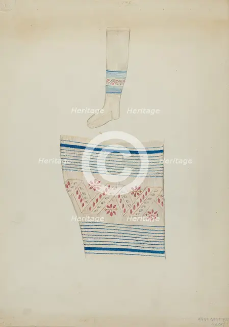 Hose, c. 1937. Creator: Ann Gene Buckley.