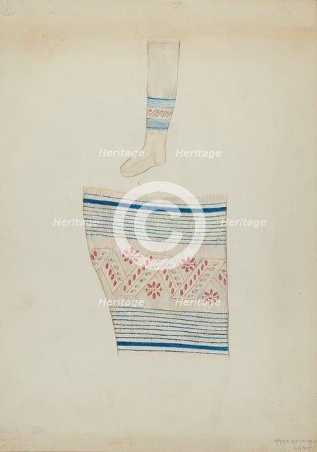 Hose, c. 1937. Creator: Ann Gene Buckley.