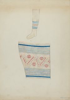 Hose, c. 1937. Creator: Ann Gene Buckley