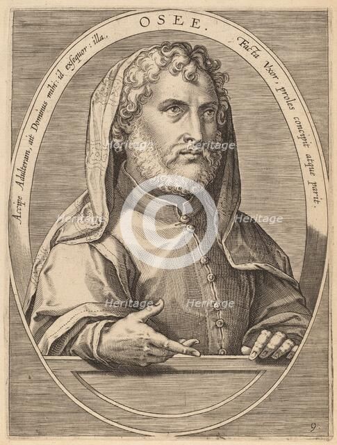 Hosiah, published 1613. Creator: Theodoor Galle.