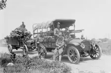 Hospital Corps, Provisional Battery, N.Y.N.G., 1913. Creator: Bain News Service