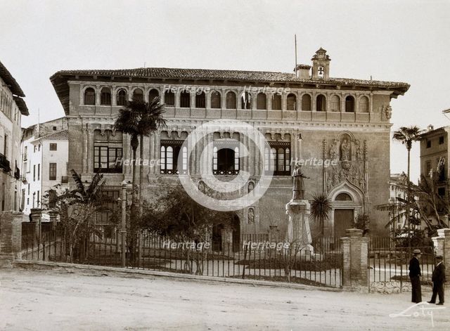 Hospital Civil, Jativa: exterior, c1900. Creator: Unknown.